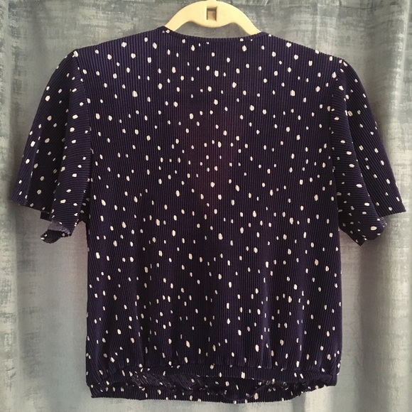 ASTR | Pleated Wrap Top - Picture 3 of 6